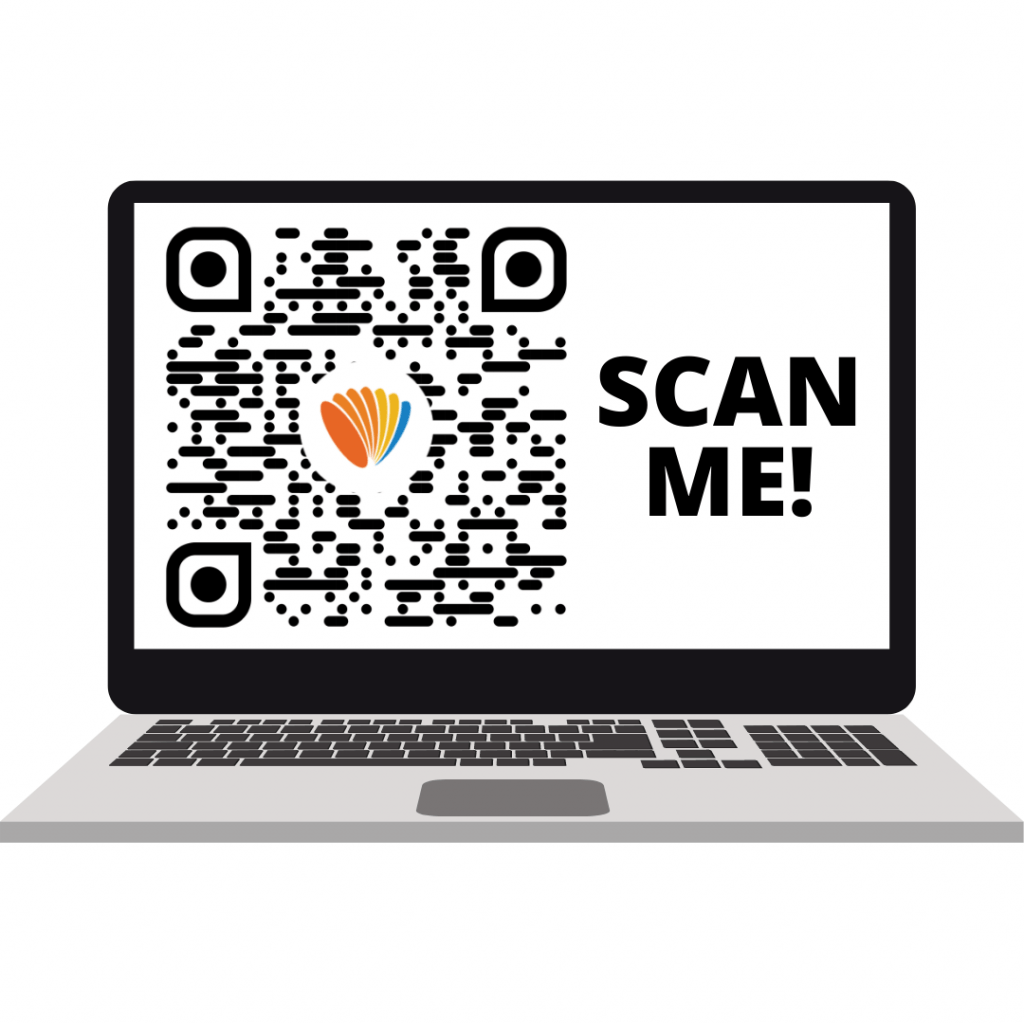 Scan this QR Code to download the DCOM APP. The app is available both Appstore and Google Playstore