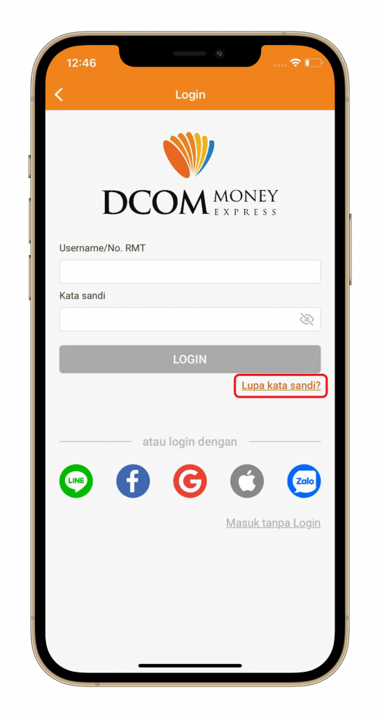 Aplikasi-DCOM-Atur-ulang-kata-sandi-langkah-2