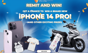 REMIT AND WIN IPHONE 14 PRO AND OTHER AMAZING PRIZES!