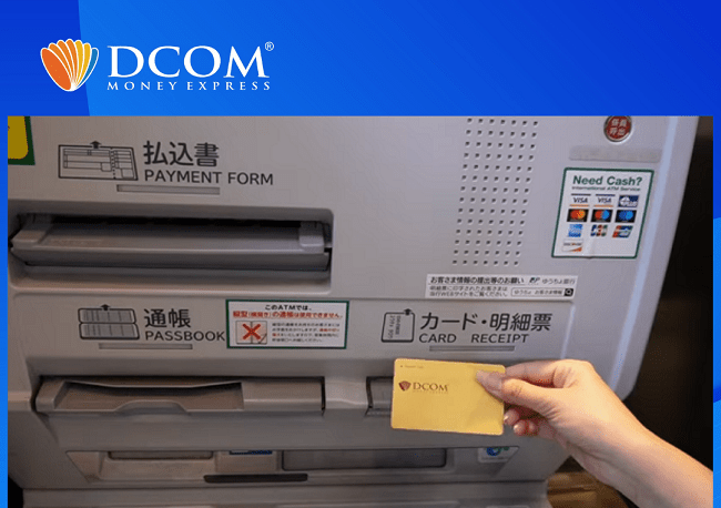 Cho Deposit Card (Thẻ Vàng) DCOM vào khe nhận thẻ