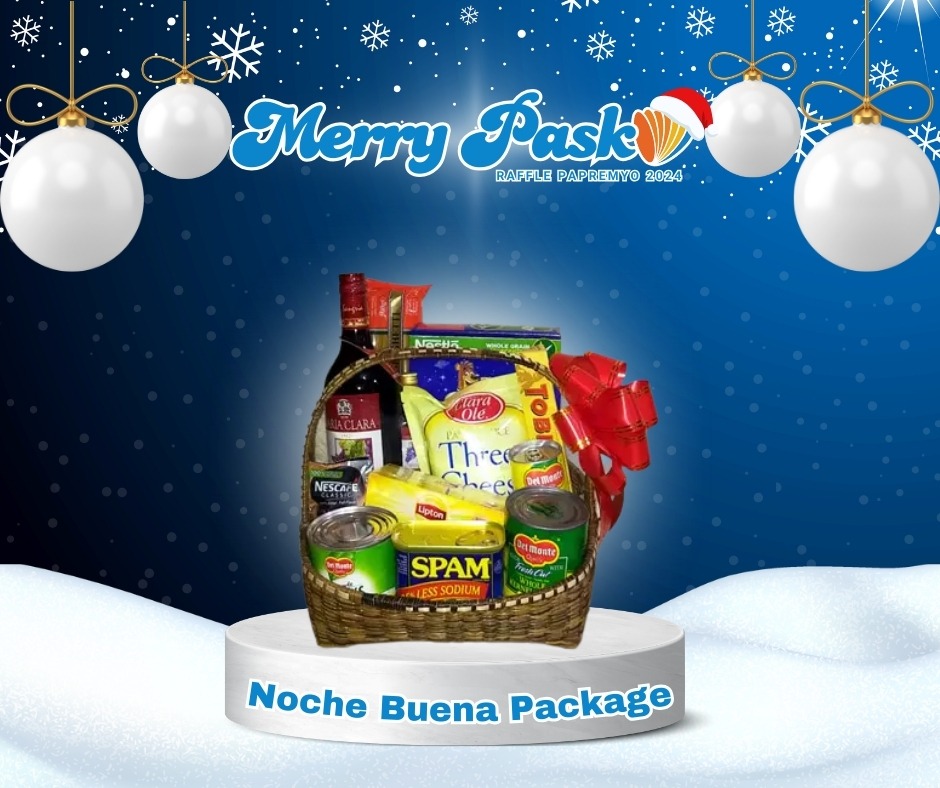 Noche Buena Package Grand Prize for DCOM Christmas Raffle 2024