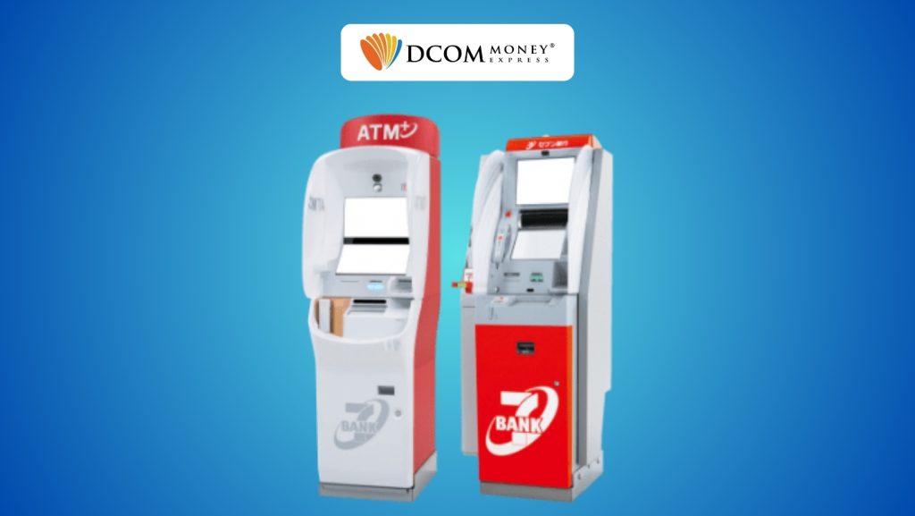 Withdraw at any 7 Bank ATM using the NEW DCOM Card and DCOM App