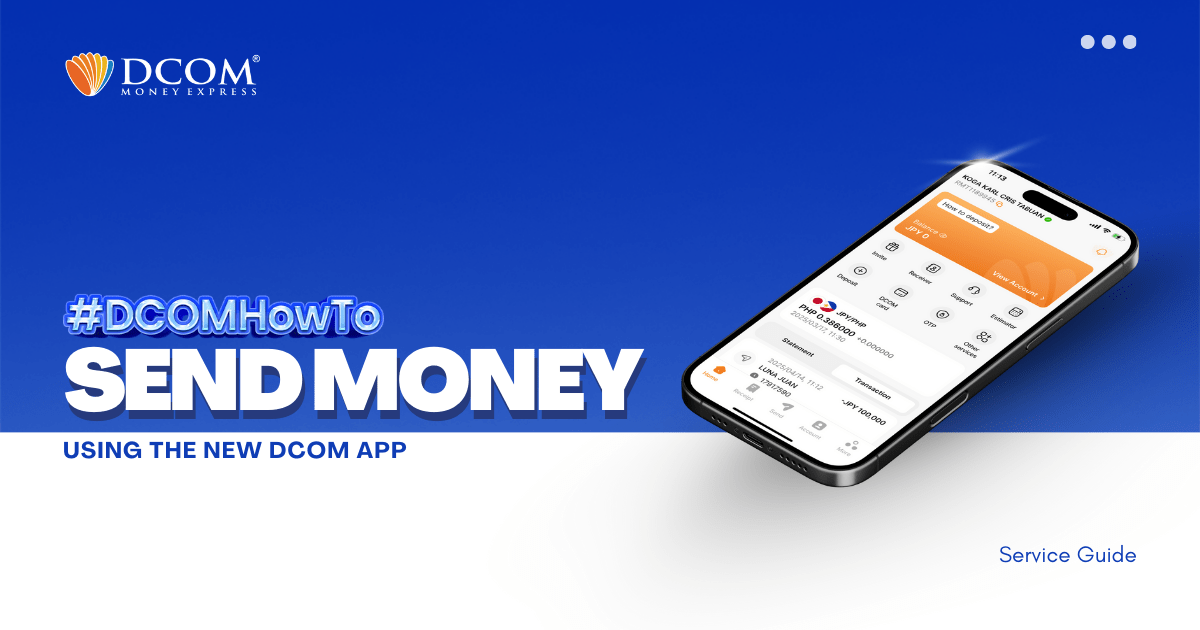 How To Send Money Using The New DCOM App