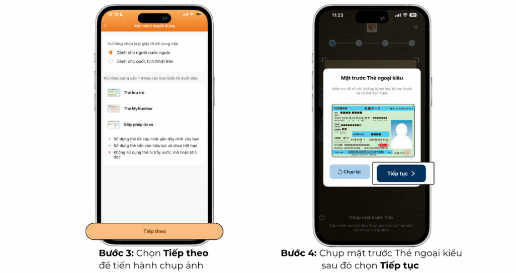 xác minh người dùng tự động trên app dcom