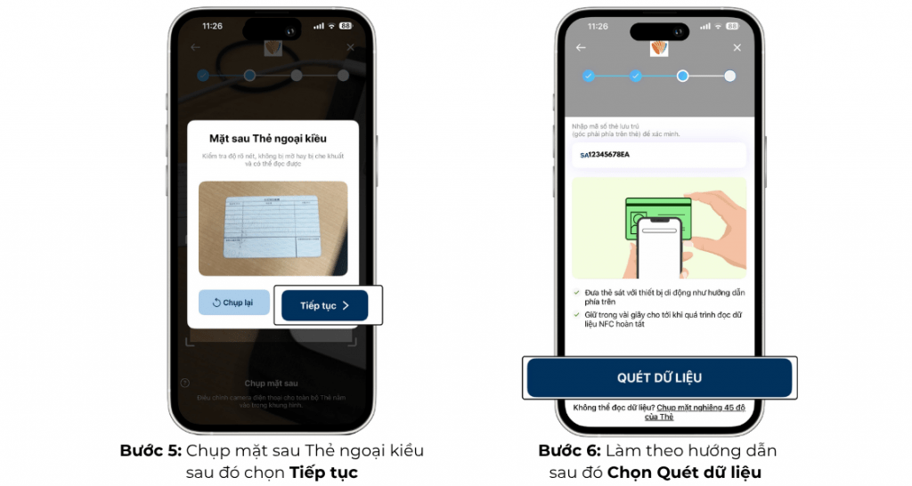 xác minh người dùng tự động trên app dcom