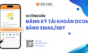 Hướng dẫn cập nhật Ứng dụng App DCOM lên phiên bản mới 5.0