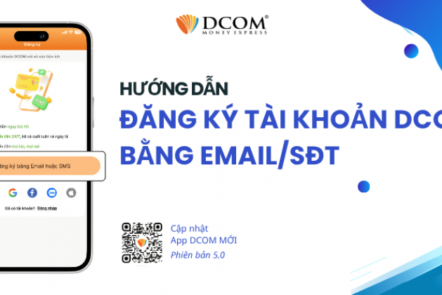 Hướng dẫn cập nhật Ứng dụng App DCOM lên phiên bản mới nhất