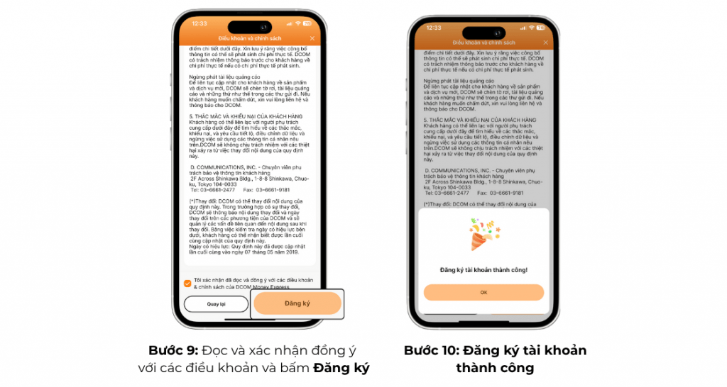 đăng ký tài khoản dcom