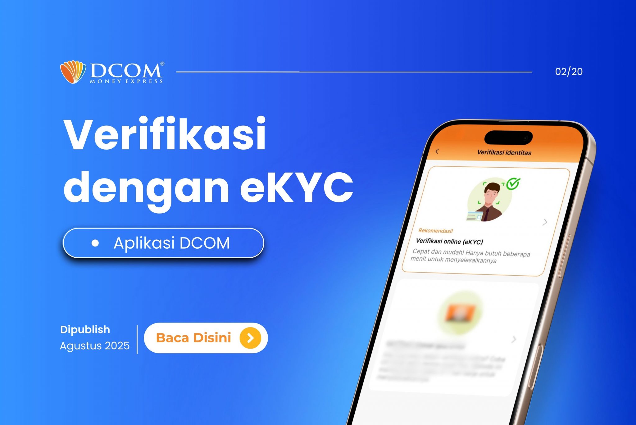 Verifikasi dengan eKYC