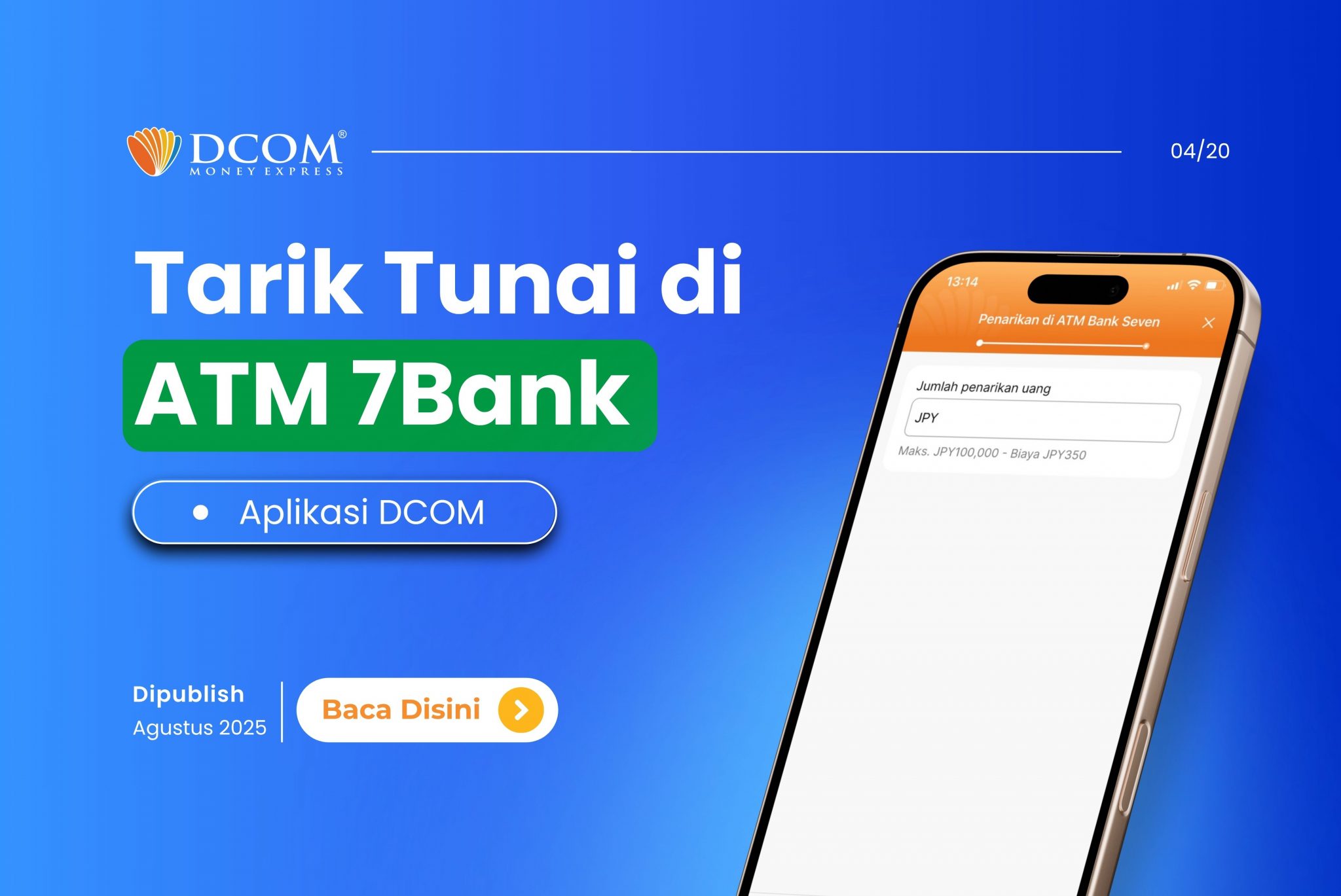Tarik Tunai di ATM 7bank