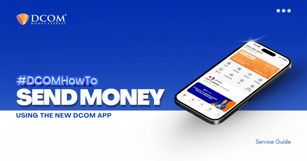 How to Make a Transaction via DCOM App - DCOM Money Express
